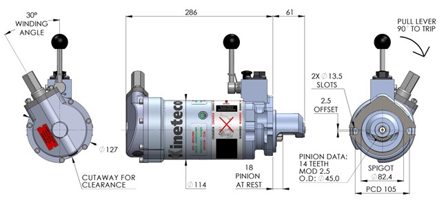 FSR77-1M spring starter