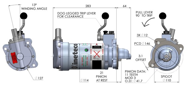 FSS33-1M spring starter